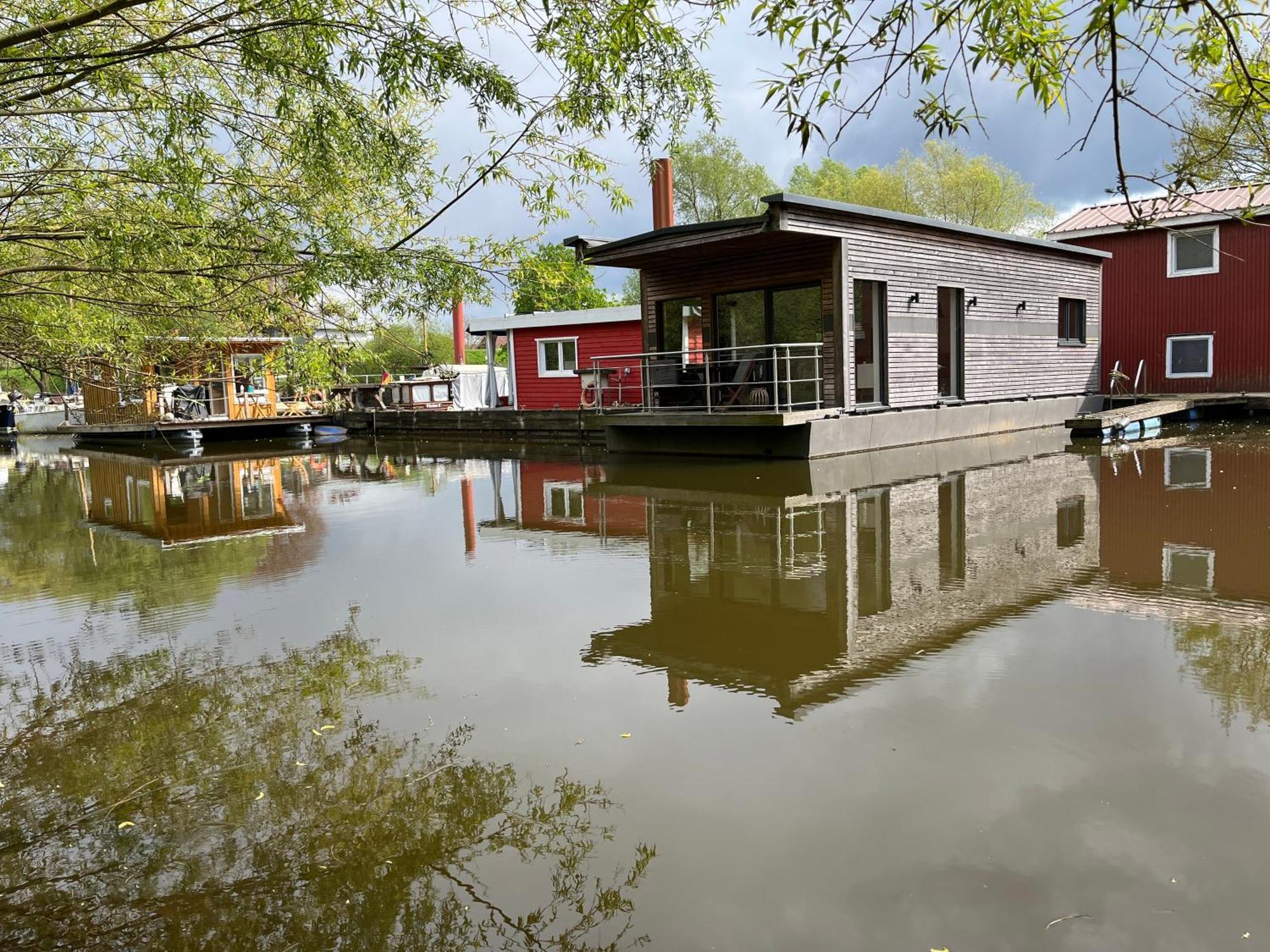 빈젠 Hausboot Stoeckte 빌라 외부 사진